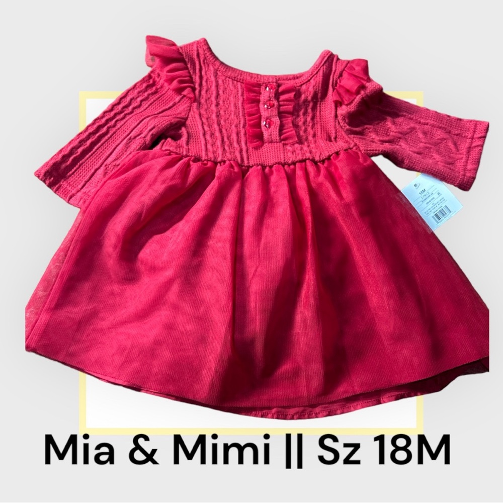 Mia & Mimi Red Dress
